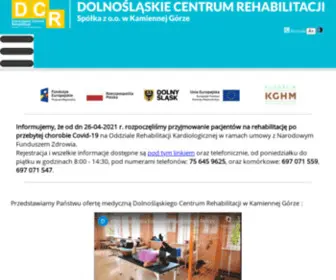 DCR.org.pl(Dolnośląskie Centrum Rehabilitacji Ortopedii) Screenshot