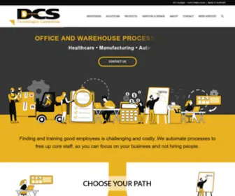 DCS-Tech.com(DCS Technologies Corporation) Screenshot