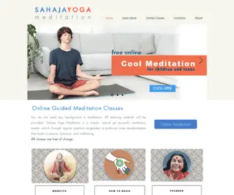 Dcsahajayoga.org(Home) Screenshot