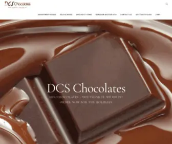 DCSchocolates.com(DCS Chocolates) Screenshot