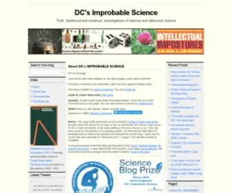 DCscience.net(Truth, falsehood and evidence) Screenshot