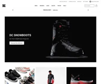 DCshoes-Europe.com(DC Shoes) Screenshot