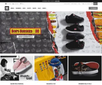 DCshoes.com.sg(Shop the full range at DC SHOES®) Screenshot