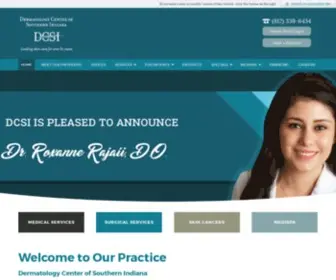 Dcsionline.com(Bloomington Dermatologist) Screenshot