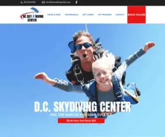 DCSKydivingcenter.com(Skydiving Center) Screenshot