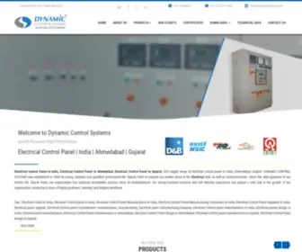 DCspanels.com(Electrical Control Panel in India) Screenshot