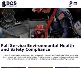 DCsrescue.com(Diversified Safety Compliance Solutions) Screenshot