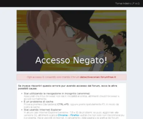 Dcsubita.com(Accesso Negato) Screenshot