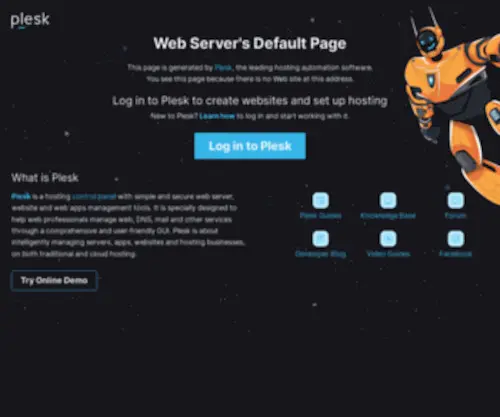 Dcsuk.info(Web Server's Default Page) Screenshot