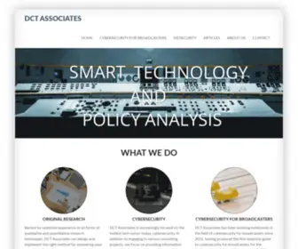 DCT-Associates.com(Front Page) Screenshot