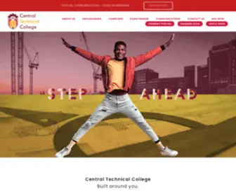 DCTC.co.za(Central Technical College) Screenshot