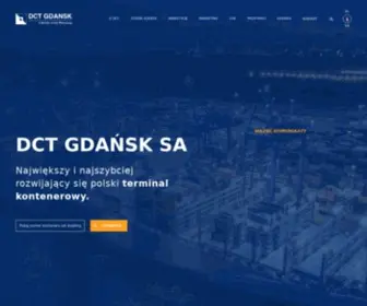 DCTgdansk.pl(Baltic Hub) Screenshot