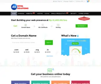 DCttotal.com(PT DCT Total Solutions) Screenshot