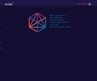 Dcube.fr(ESN) Screenshot