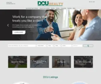 Dcuhomes.com(DCU Realty) Screenshot
