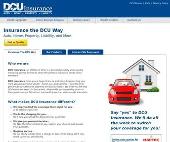 Dcuinsurance.com(DCU Insurance) Screenshot