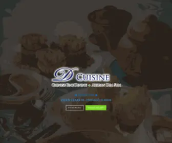 Dcuisinechicago.com(D Cuisine) Screenshot