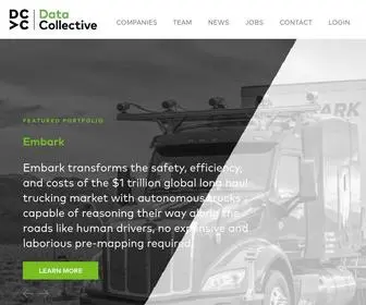 DCVC.com(Data Collective (DCVC)) Screenshot