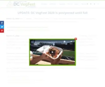 Dcvegfest.com(Compassion Over Killing) Screenshot