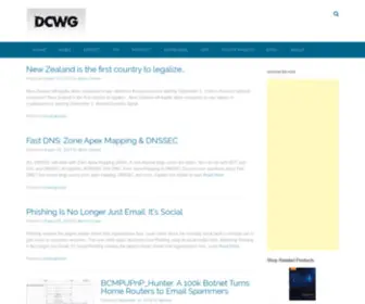 DCWG.net(DNS Changer Working Group) Screenshot