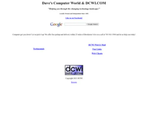 Dcwi.com(We help you do more) Screenshot