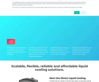 DCX.eu(DCX The Liquid Cooling Company) Screenshot