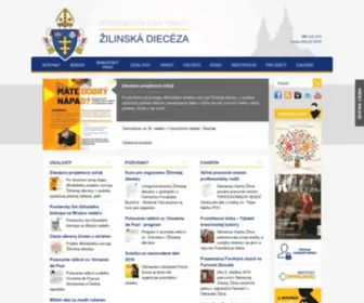 Dcza.sk(Žilinská diecéza) Screenshot