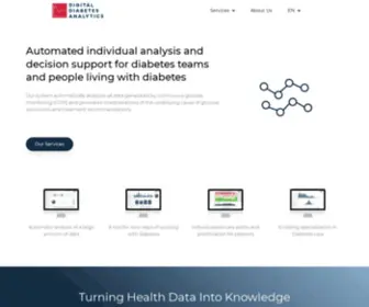 DDanalytics.se(Digital Diabetes Analytics) Screenshot