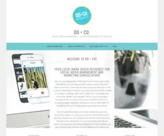 DDand.co(E-newsletter creative services) Screenshot