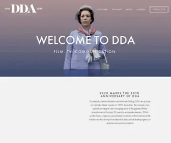 DDapr.com(DDA Public Relations was established in London in 1970 by Dennis Davidson and) Screenshot