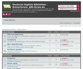 DDB-Forum.de(Übersicht) Screenshot