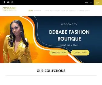 DDbabefashion.com(DDBabe Fashion Boutique) Screenshot