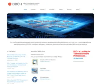 DDci.com(Safety & Mission Critical Software) Screenshot