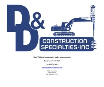 DDconstruction.com(DDconstruction) Screenshot