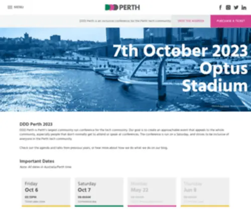 DDDperth.com(DDD Perth) Screenshot
