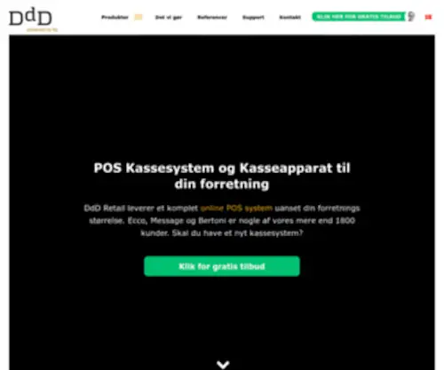 DDDretail.dk(Kasseapparat & Kassesystem) Screenshot