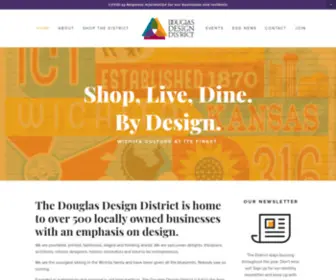 DDDwichita.com(Douglas Design District) Screenshot