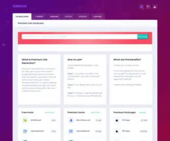 DDebrid.com(Premium Link Generator) Screenshot