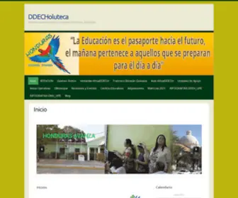 DDecholuteca.com(Sistema adsminnistrativo educativo choluteca) Screenshot