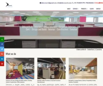 DDecorarch.com(Interiors) Screenshot