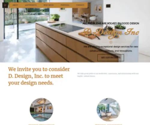 DDesigninc.com(All Problems Are Solved By Good Design) Screenshot