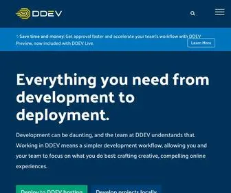 DDev.com(Container based local and live development tools) Screenshot