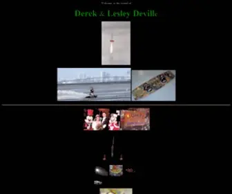 DDeville.com(The Domain of Derek & Lesley Deville) Screenshot