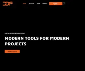DDfla.com(Digital Design and Fabrication) Screenshot
