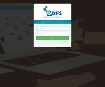 DDFS.in(Digital Document Filing System (DDFS) Digital Document Filing System (DDFS)) Screenshot
