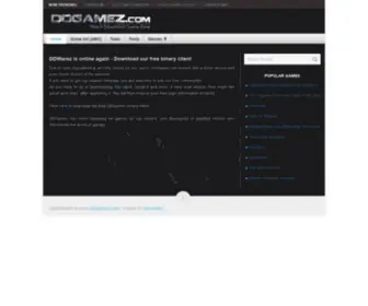 DDgamez.com(Direct Download Games Zone) Screenshot