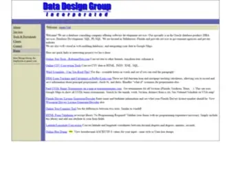 DDginc-Usa.com(Data Design Group) Screenshot