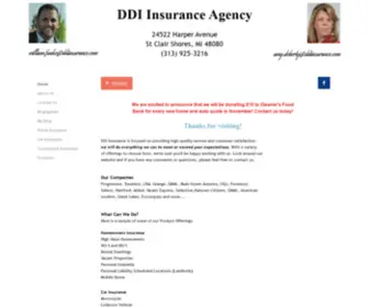 DDiinsurance.com(D D I Insurance. Customized Coverages) Screenshot