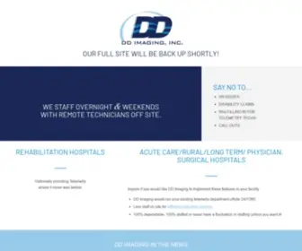 DDimagingusa.com(Remote Cardiac Diagnostics Services) Screenshot