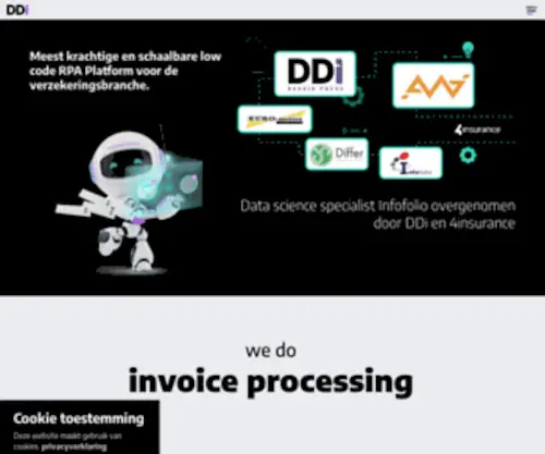 DDI.nl(DDi Robotic Process Automation) Screenshot